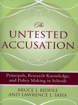 cover image of The Untested Accusation